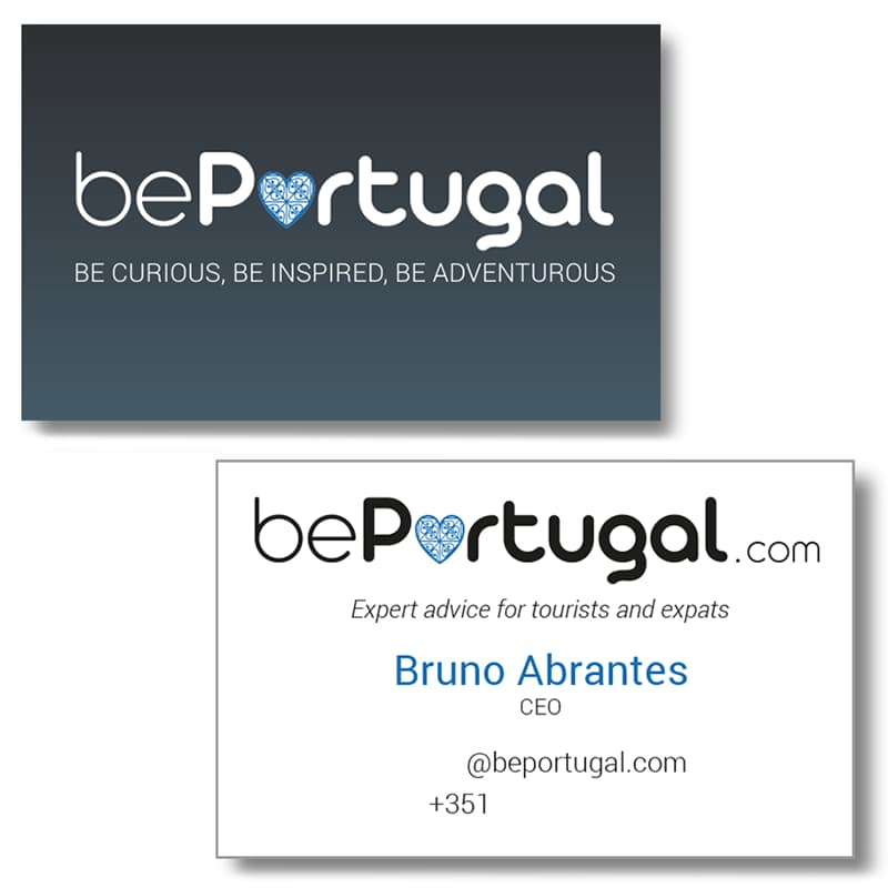 bePortugal business cards