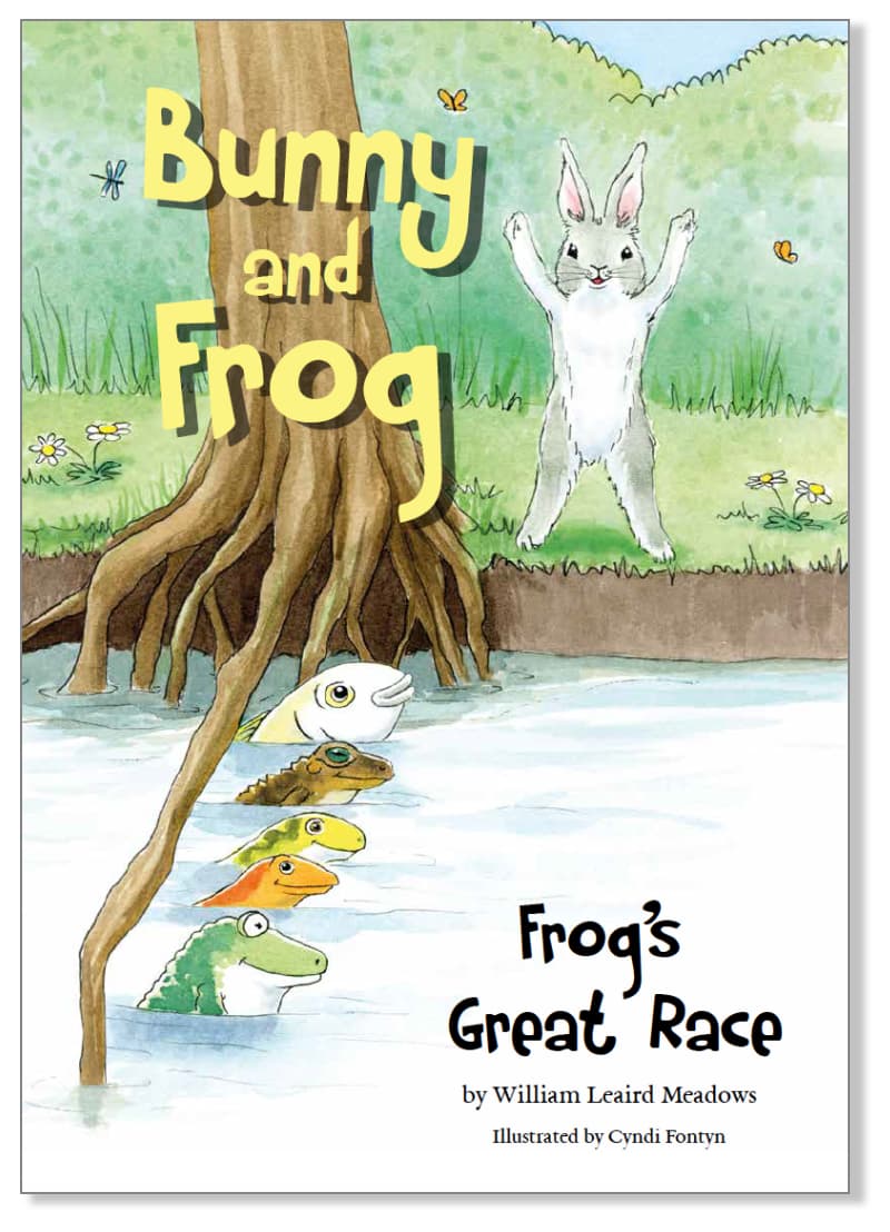 Page from Frog’s Great Race